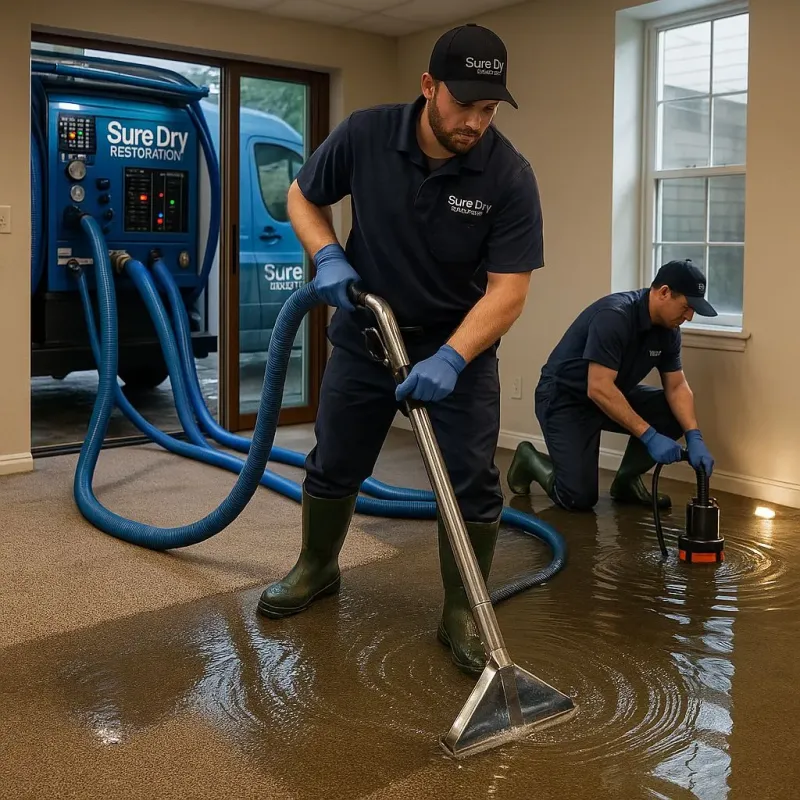 Water Extraction and Removal process in Williamsville, IL